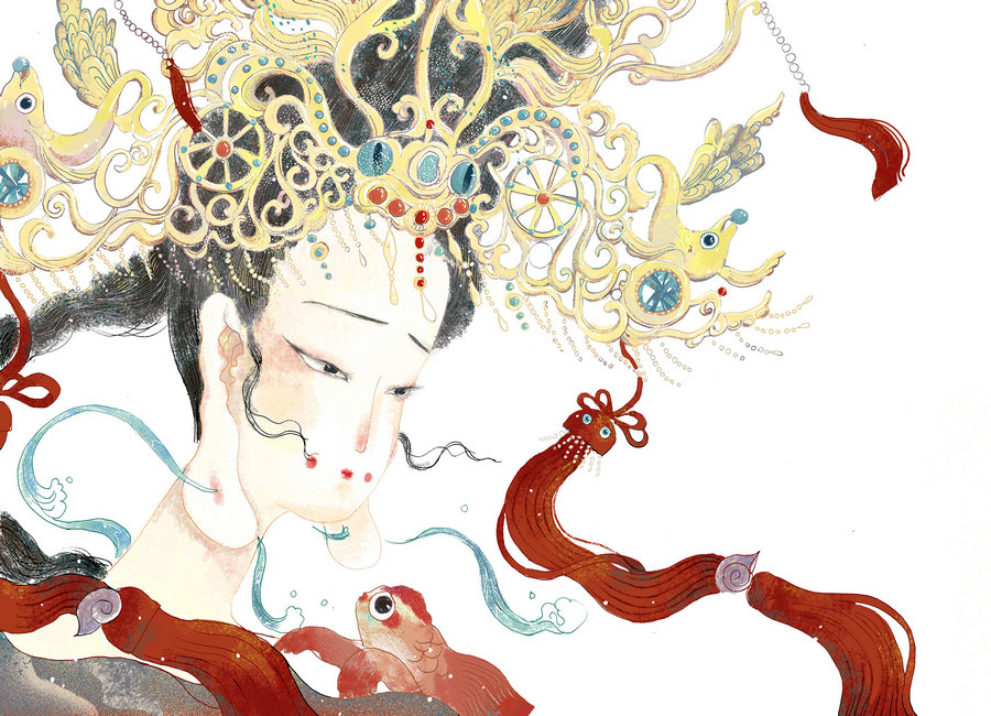 Young illustrator re-imagines Chinese poetic prose