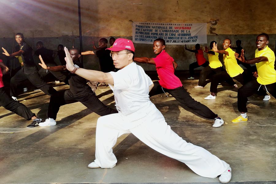 Chinese martial arts embraced in Africa