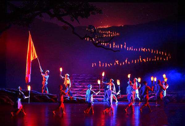 Dance drama 'Jinggang, Jinggang' kicks off in Beijing