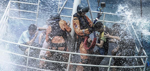 Major TV series reveals courage at sea