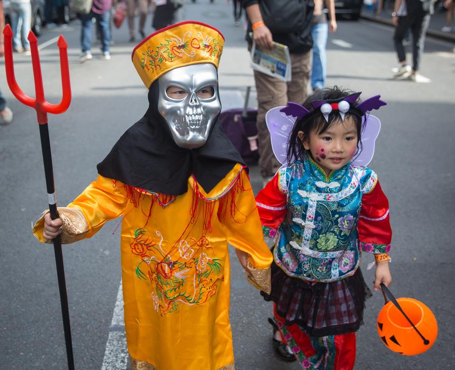 Different shades of Western and Chinese 'ghost festivals'