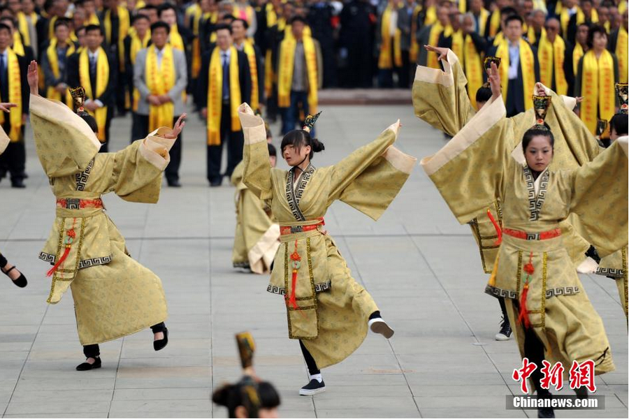 Ceremony to worship Sima Qian held in Shaanxi