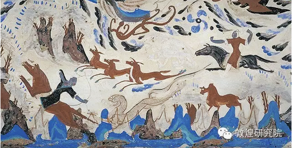 Frescos illustrate ancient workers in Dunhuang