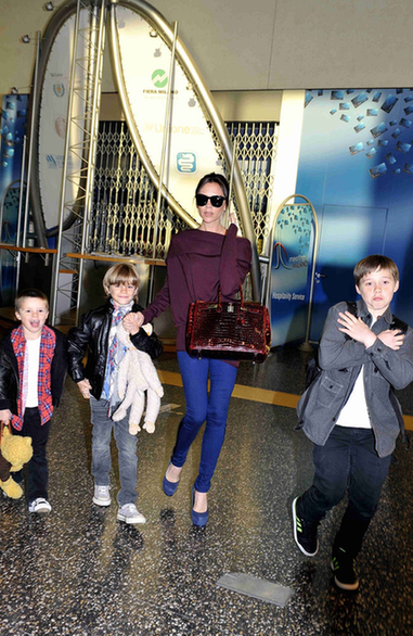 Victoria Beckham says sons want brother