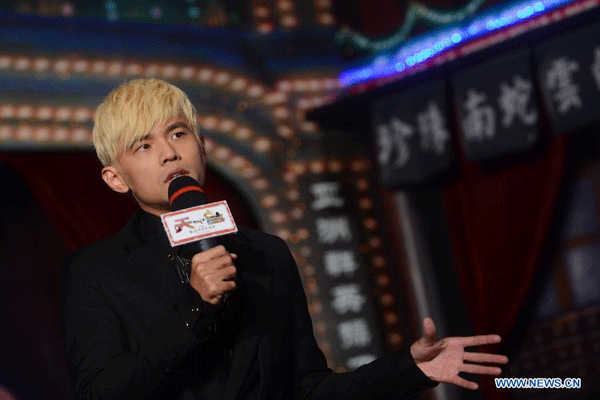 Jay Chou promotes second self-directed movie