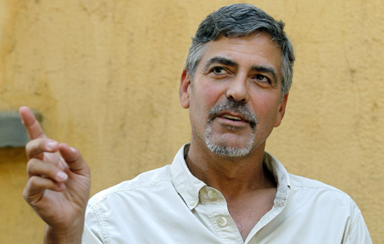 George Clooney in Sudan