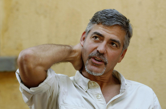 George Clooney in Sudan