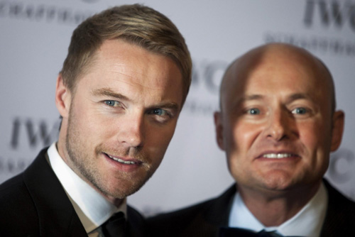 Celebs at the Swiss watchmaker IWC party