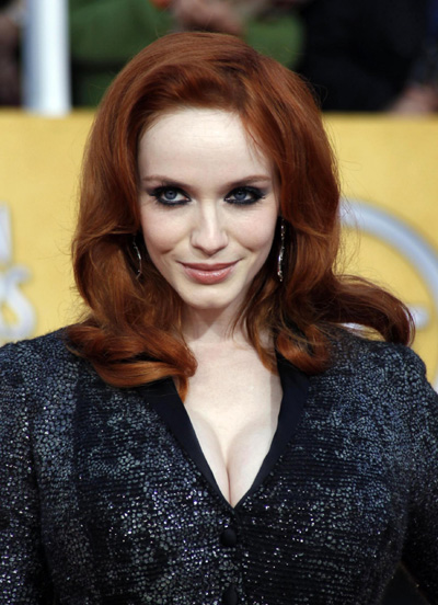 Red carpet of annual Screen Actors Guild Awards in Los Angeles