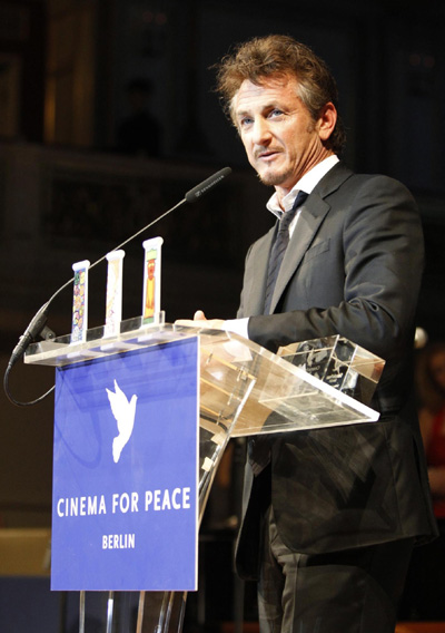 Celebs at the 'Cinema for Peace 2011' honorary award