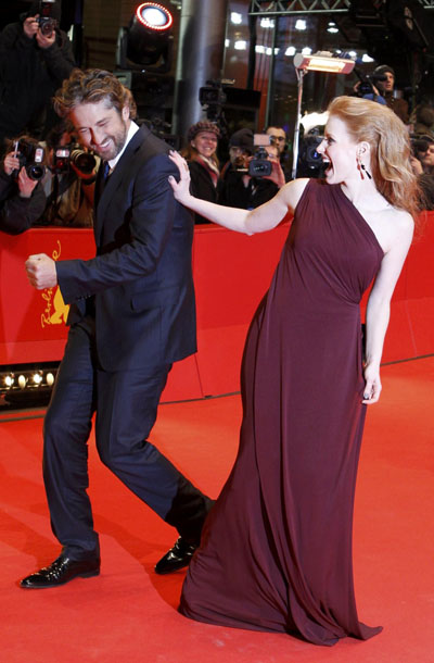 Cast members promote 'Coriolanus' at Berlinale International Film Festival