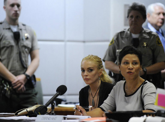 Judge tells Lindsay Lohan guilty plea means jail