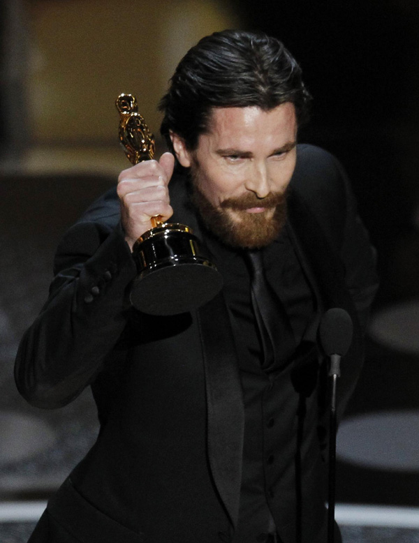 Christian Bale wins Oscar for 'The Fighter'