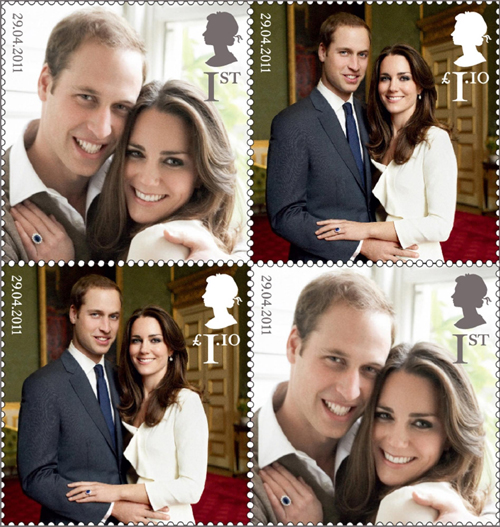UK to issue royal wedding stamps