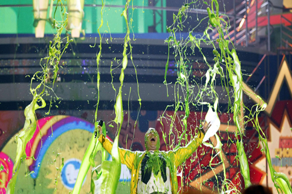 Slimy moments at Kids' Choice Awards