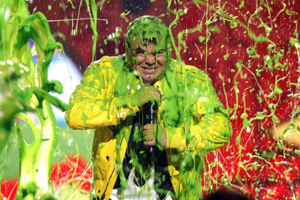 Slimy moments at Kids' Choice Awards