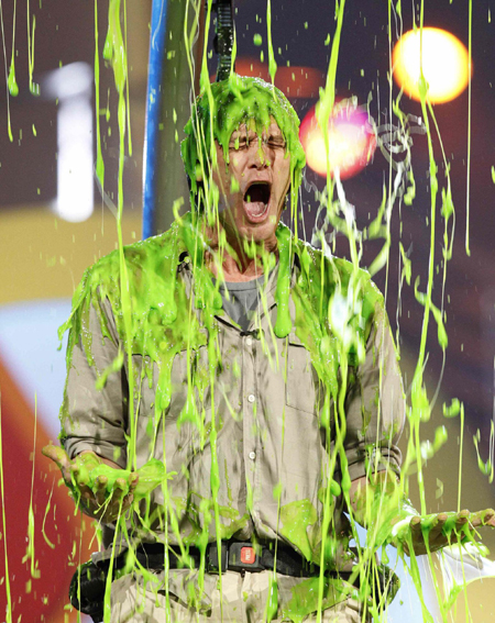 Slimy moments at Kids' Choice Awards