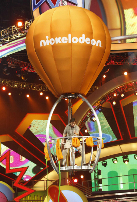 Slimy moments at Kids' Choice Awards