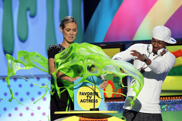 Slimy moments at Kids' Choice Awards