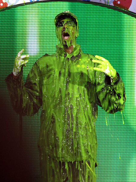 Slimy moments at Kids' Choice Awards