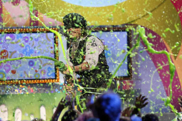 Slimy moments at Kids' Choice Awards