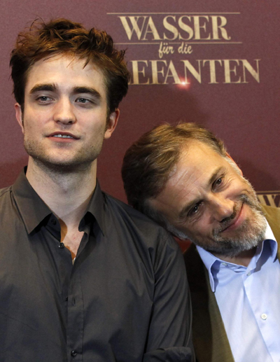 Robert Pattinson attends premiere of movie 'Water for Elephants' in Berlin