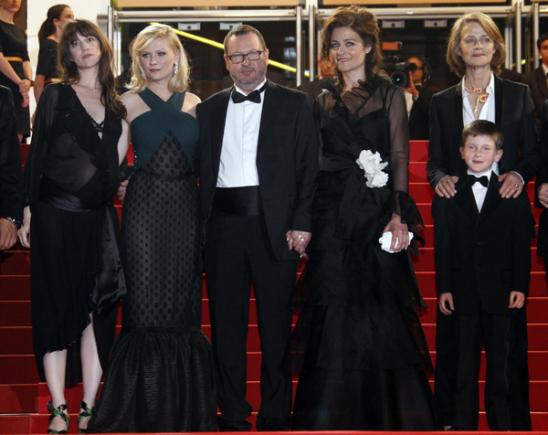 The screening of the film 'Melancholia' at the 64th Cannes Film Festival