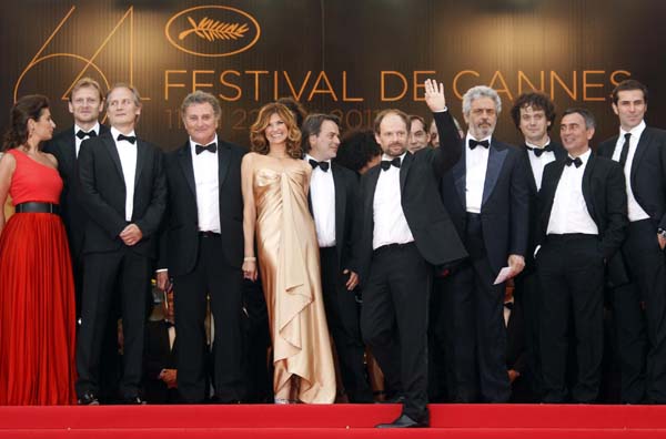 Screening of the film 'La Conquete' at the 64th Cannes Film Festival