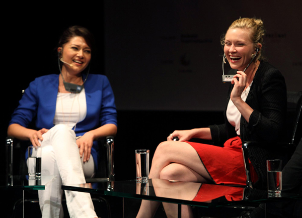 Kirsten Dunst at the Istanbul International Festival of Culture in Istanbul