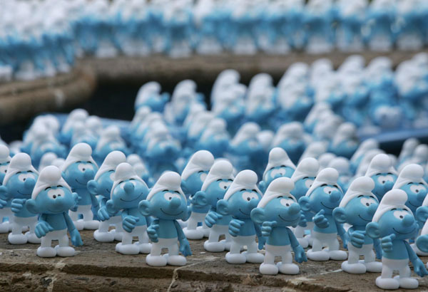 Photocall for the film 'The Smurfs'