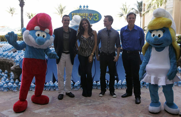 Photocall for the film 'The Smurfs'