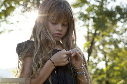 Ten-year-old French model stirs world