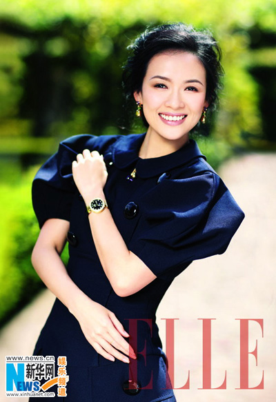 Zhang Ziyi shines for 'Elle'