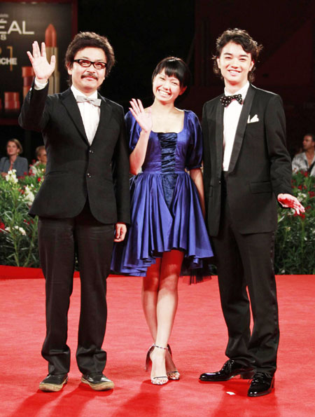 Japanese film 'Himizu' premieres in Venice