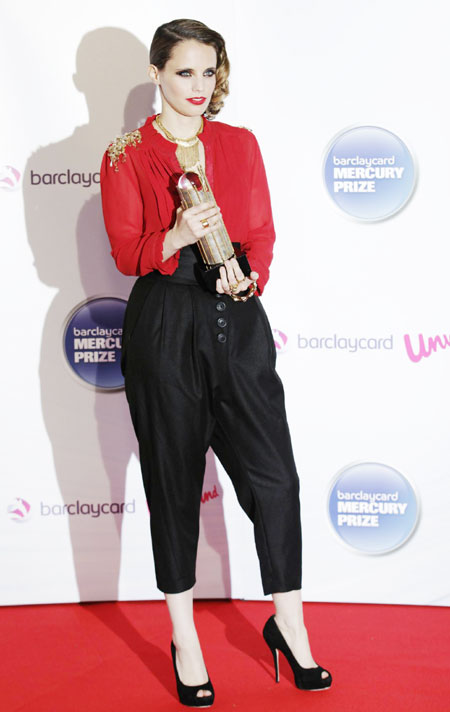 PJ Harvey wins UK's Mercury Prize for best album