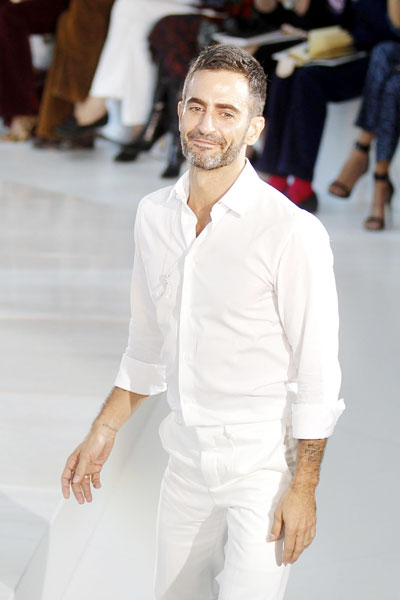 Marc Jacobs is happy at Louis Vuitton