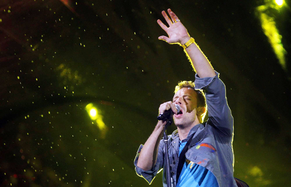 Coldplay presents new album 'Mylo Xyloto'