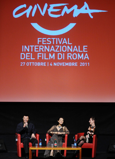 Zhang Ziyi graces Int'l Rome Film Festival