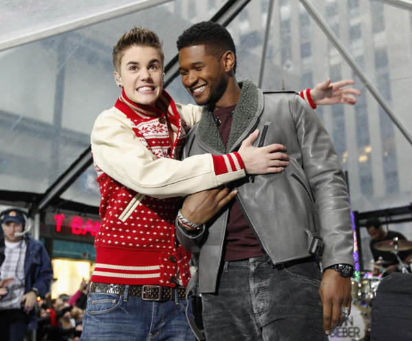 Justin Bieber performs on 'Today' show