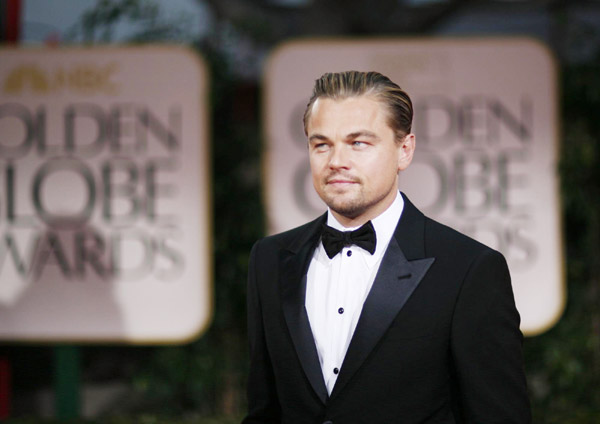 Depp, DiCaprio attend Golden Globe Awards