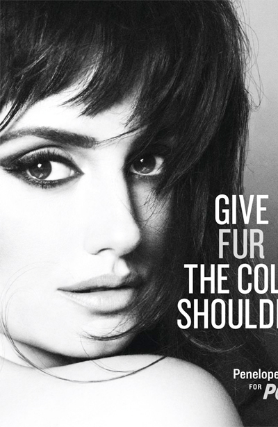 Penelope Cruz joins anti-fur campaign