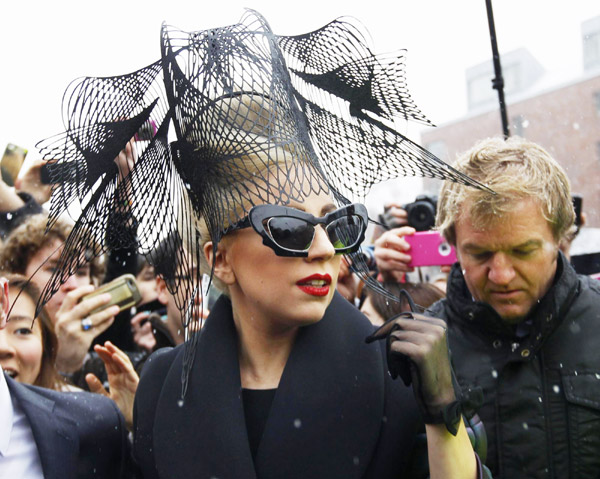 Lady Gaga lends star wattage to youth empowerment