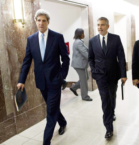 George Clooney attend State Dinner