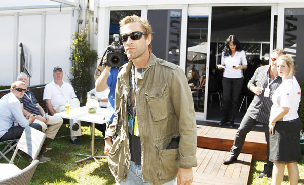 Celebrities watch Australian F1 Grand Prix