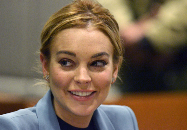 Lindsay Lohan hears progress report