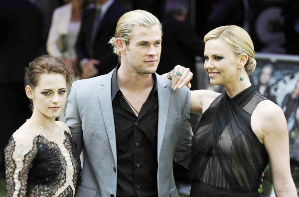 'Snow White and the Huntsman' premieres in London