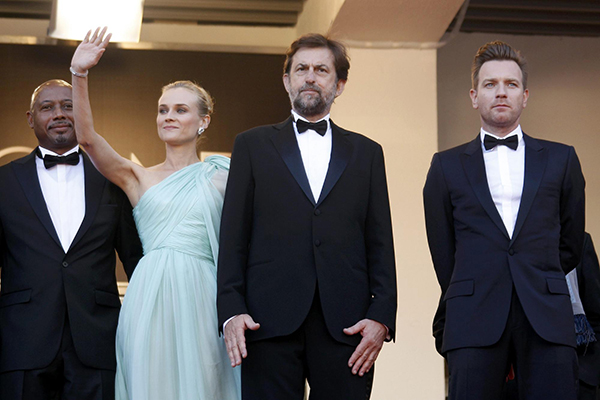 Jury members at 65th Cannes