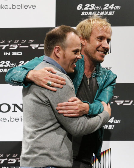 'The Amazing Spider-Man' premieres in Tokyo