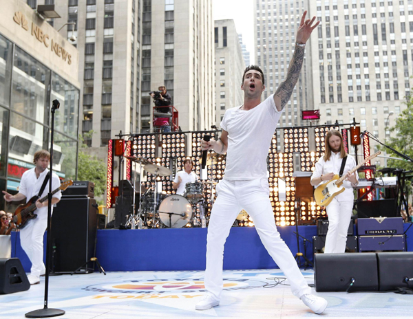 Maroon 5 performs on 'Today'