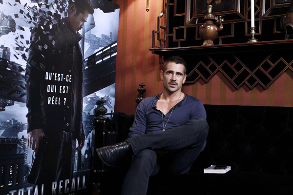 Colin Farrell for 'Total Recall'